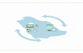 العمل عن بُعد والهجين: سياسة نموذجية للشركات في السعودية 2025